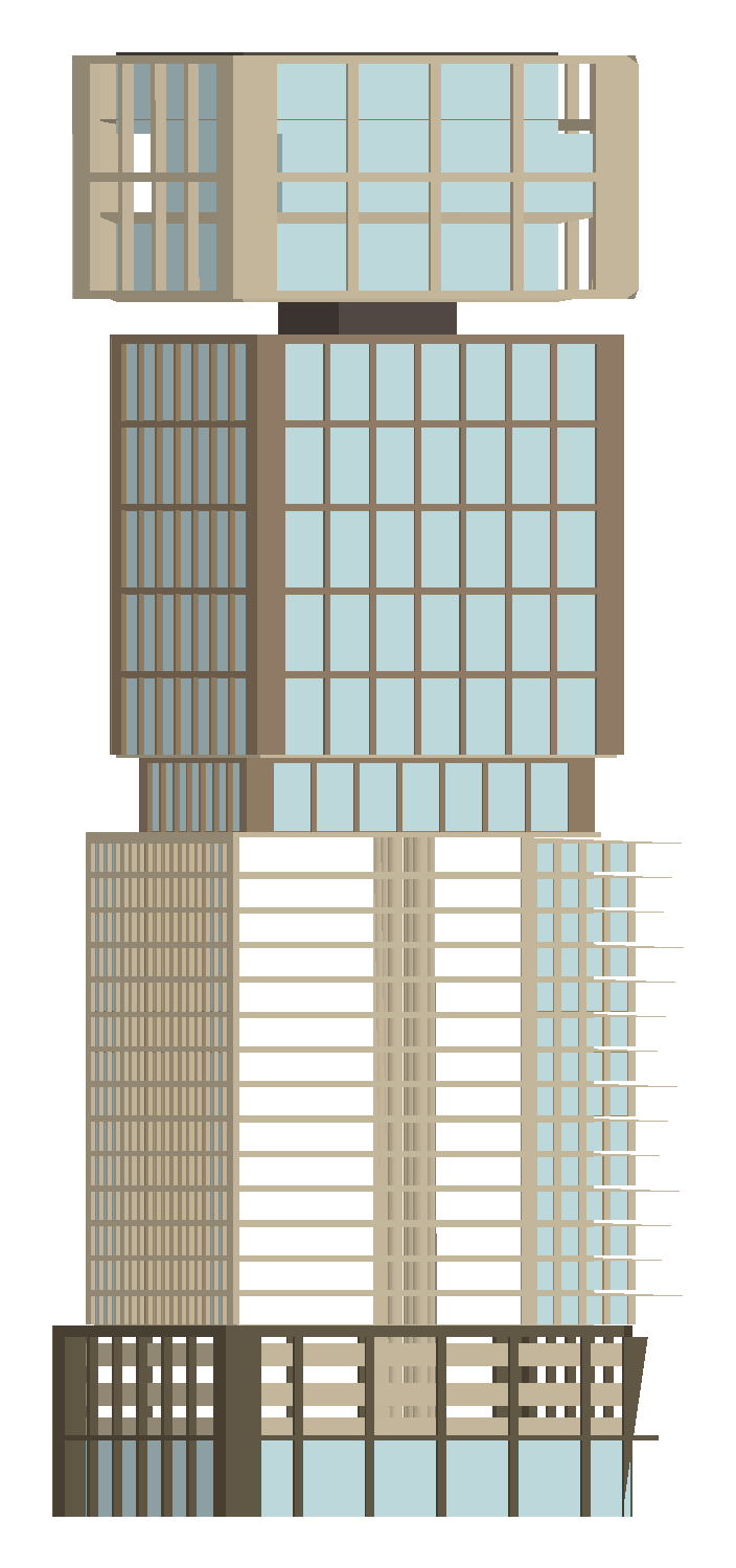 True side elevation