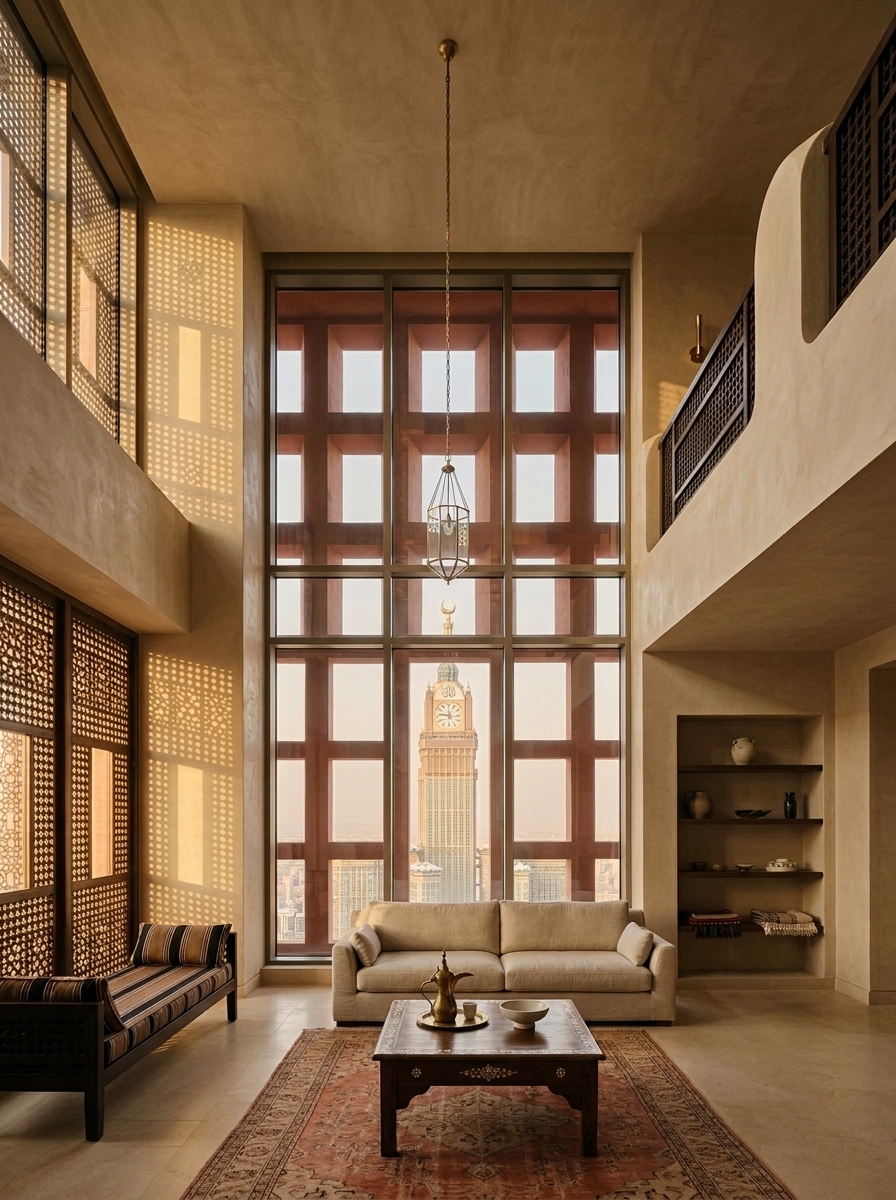 Luxury double-height court