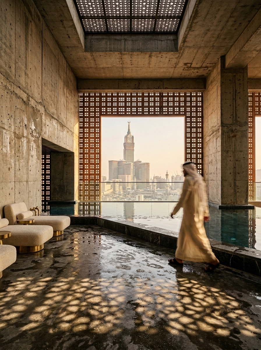 Amenity pool, level 16