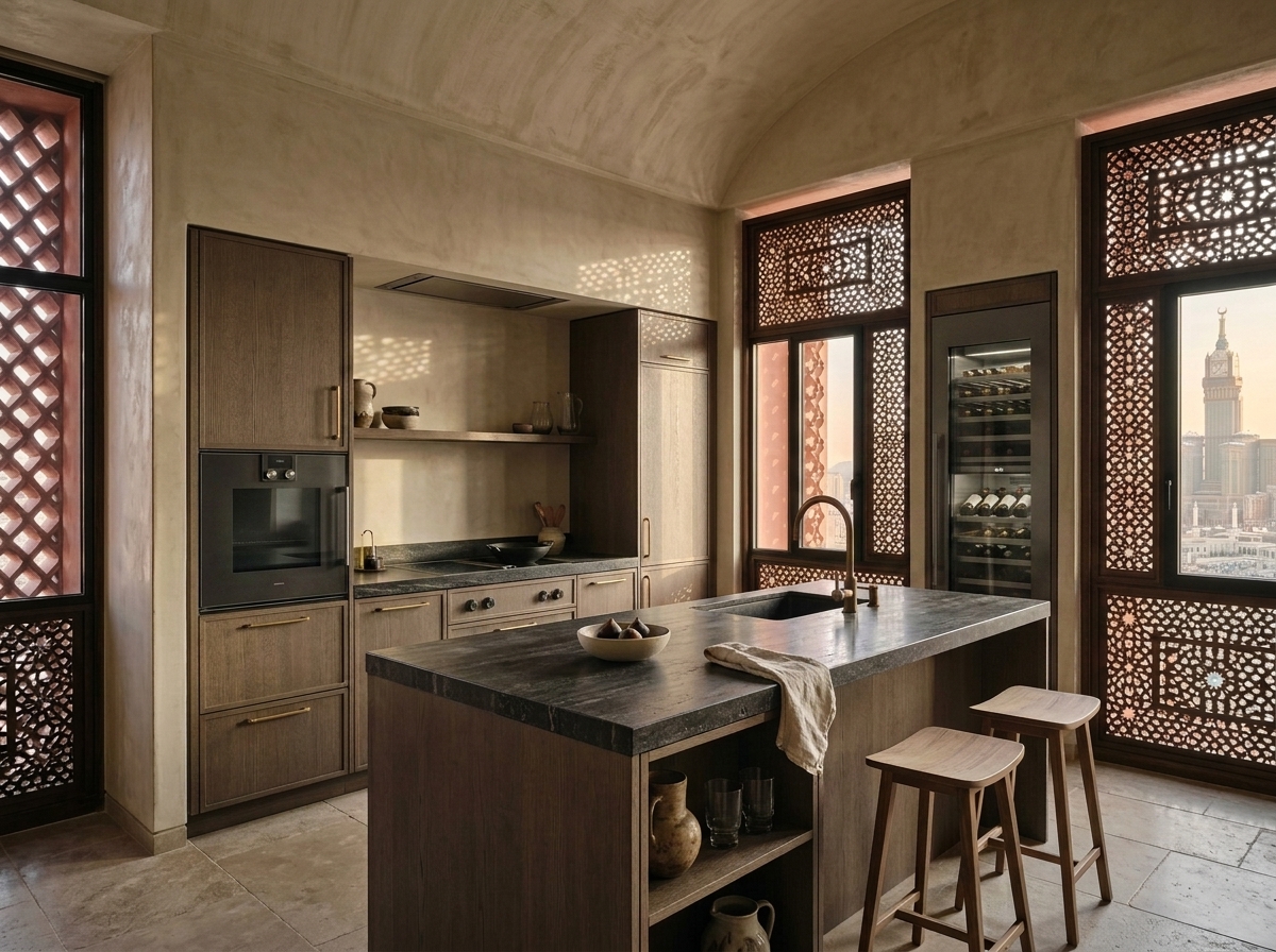 Gaggenau appliance suite kitchen