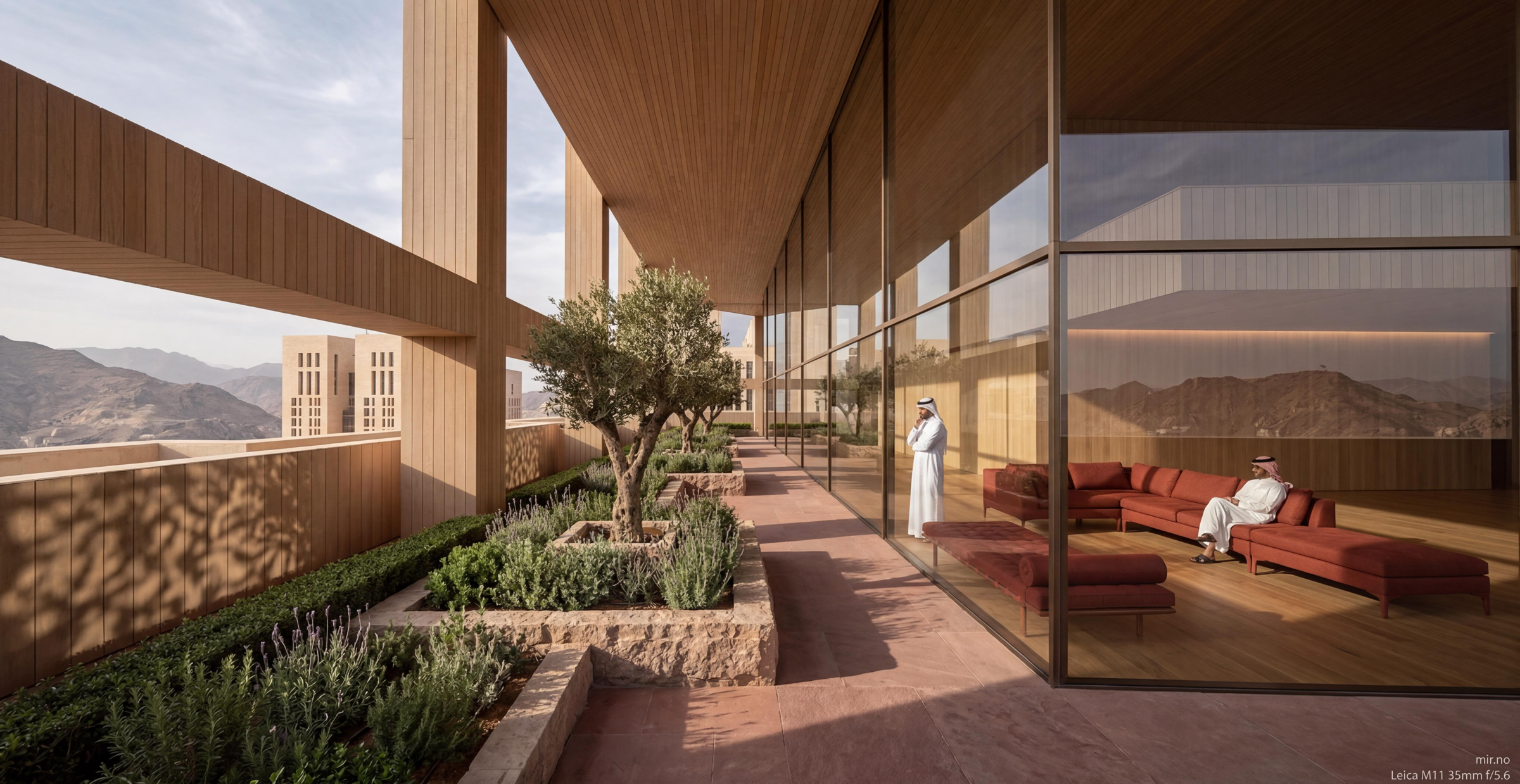 The seam garden terrace
